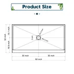 shower base